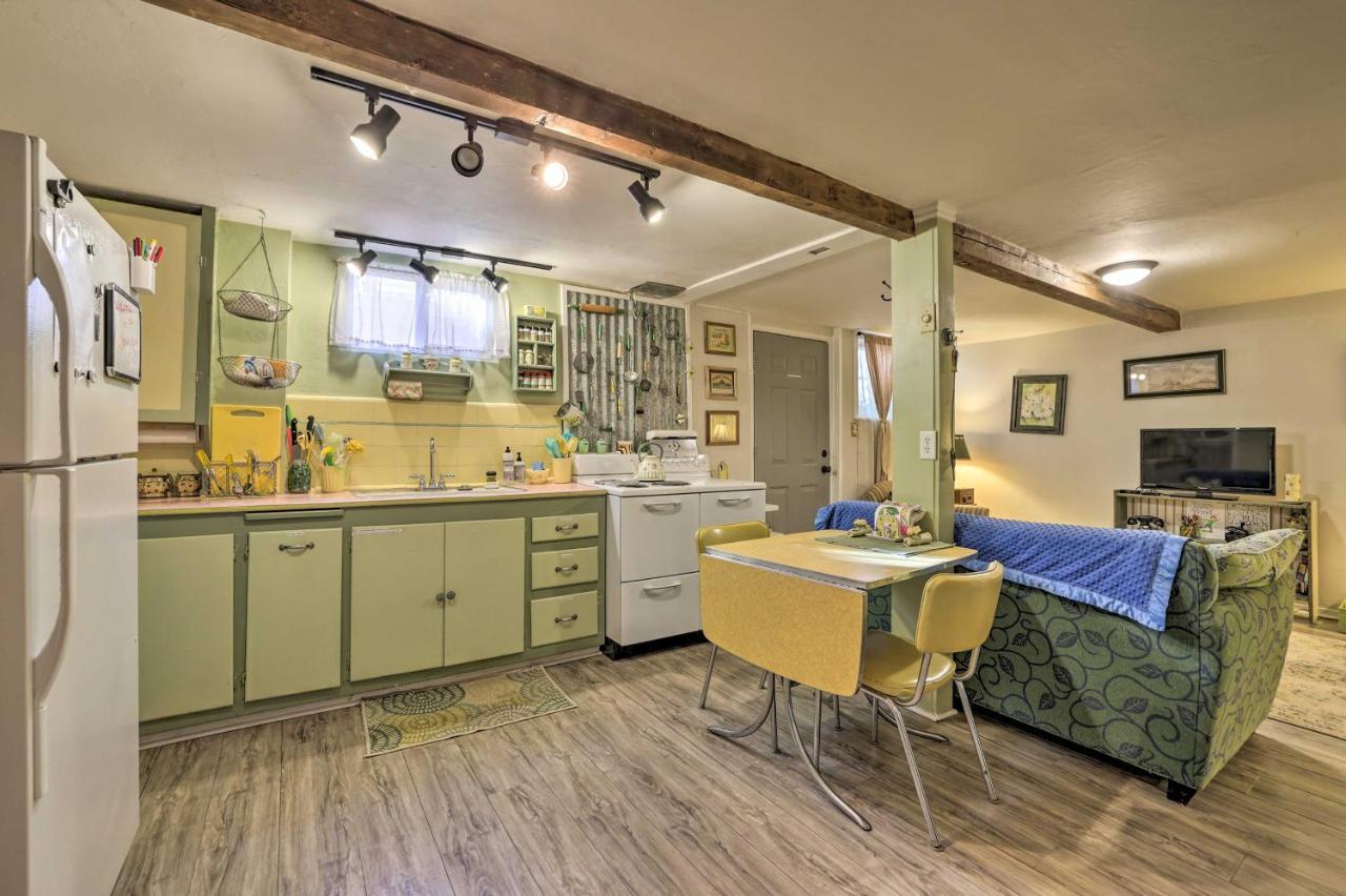 Cozy And Vintage Cedar City Apartment With Fire Pit! Kültér fotó