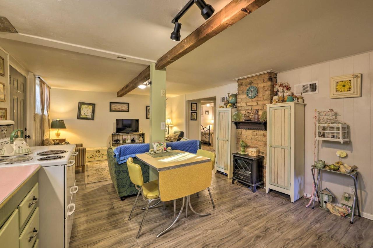 Cozy And Vintage Cedar City Apartment With Fire Pit! Kültér fotó